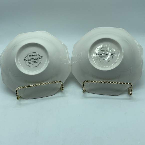 Nikko Orchard Pattern 2 Coupe Cereal Bowls - Picture 4 of 7